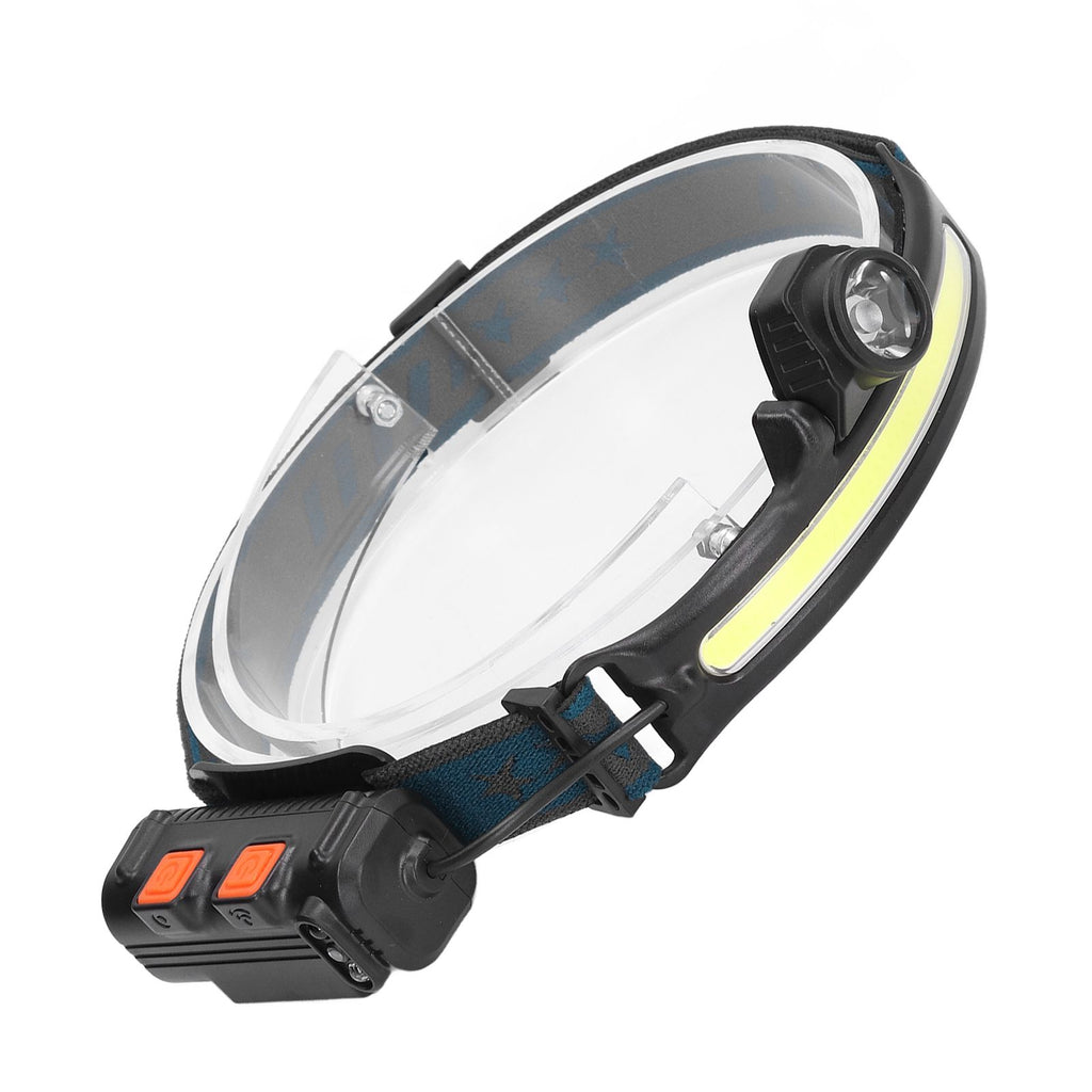 XPG COB Induction Headlamp Type C Rechargeable Outdoor LED Head Torch with Built in Battery
