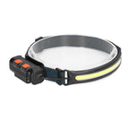 LED Headlight Multifunctional Induction Headlamp 3 Mode COB Outdoor Waterproof Head Flashlight