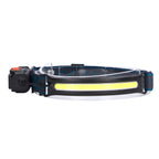 LED Headlight Multifunctional Induction Headlamp 3 Mode COB Outdoor Waterproof Head Flashlight