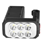 6LED Flashlight Multifunctional Hand Light USB Charging 4 Mode Waterproof Flashlight for Outdoor Camping