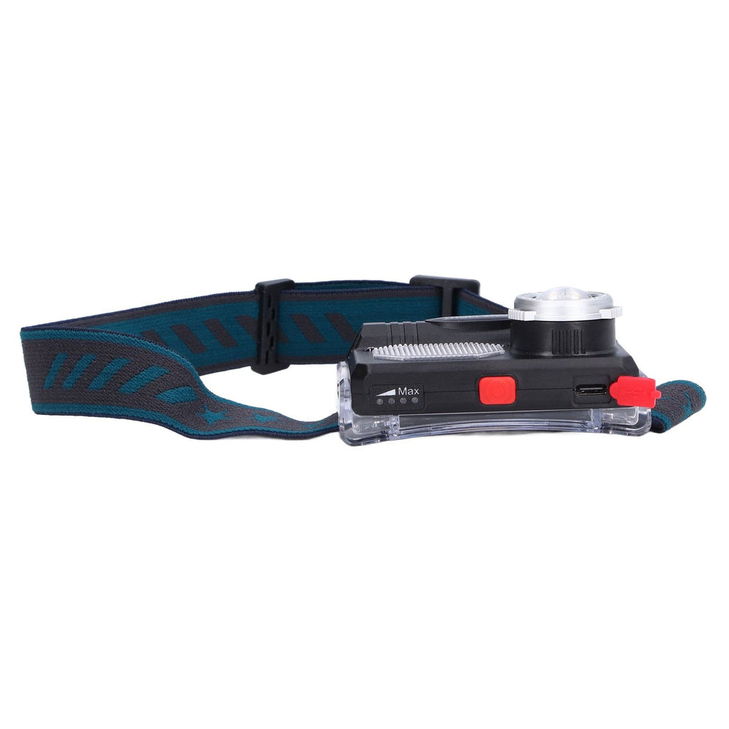 LED Headlight Multifunctional Induction Headlamp USB Charging Outdoor Waterproof Head Flashlight