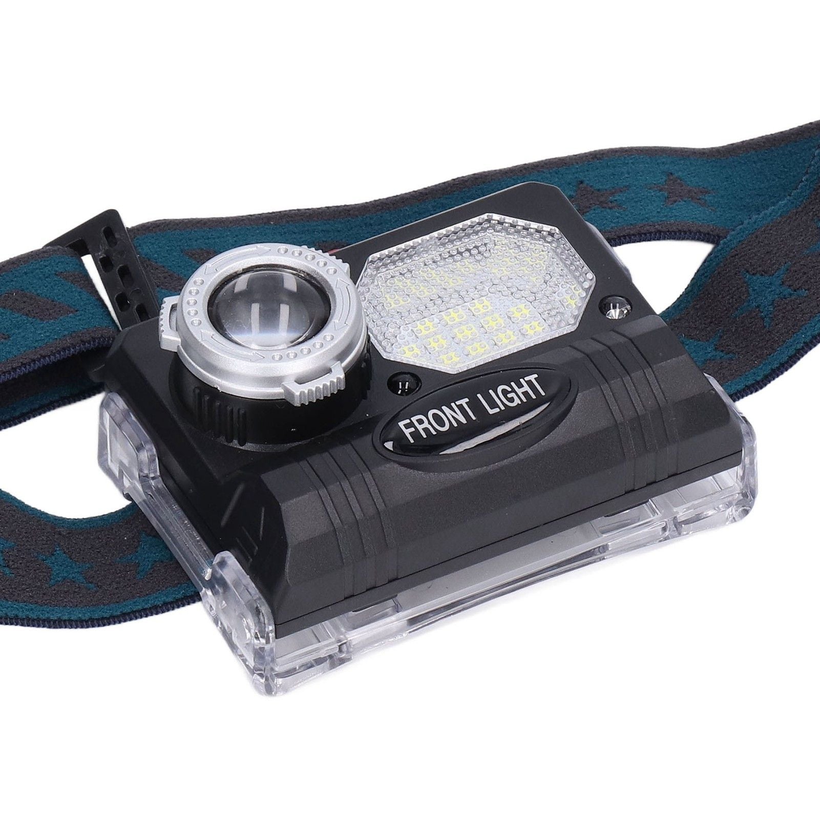 LED Headlight Multifunctional Induction Headlamp USB Charging Outdoor Waterproof Head Flashlight