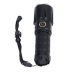 Rechargeable Flashlights USB Charging 5 Levels IPX4 Waterproof Wide Illumination Range Handheld Flashlight for Home