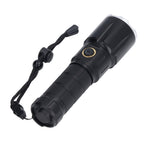 Rechargeable Flashlights USB Charging 5 Levels IPX4 Waterproof Wide Illumination Range Handheld Flashlight for Home