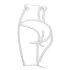 Neon Light Female Model Interesting Shape Dual Power Supply Easy Carry LED Night Light for Bar KTVPink Light
