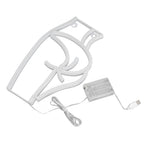 Neon Light Female Model Interesting Shape Dual Power Supply Easy Carry LED Night Light for Bar KTVPink Light