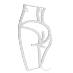 Neon Light Female Model Interesting Shape Dual Power Supply Easy Carry LED Night Light for Bar KTVPink Light