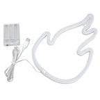 Flame Neon Sign Dual Power Supply Flame Neon Light for Wall Decor Bedroom Gaming Room SetupRed