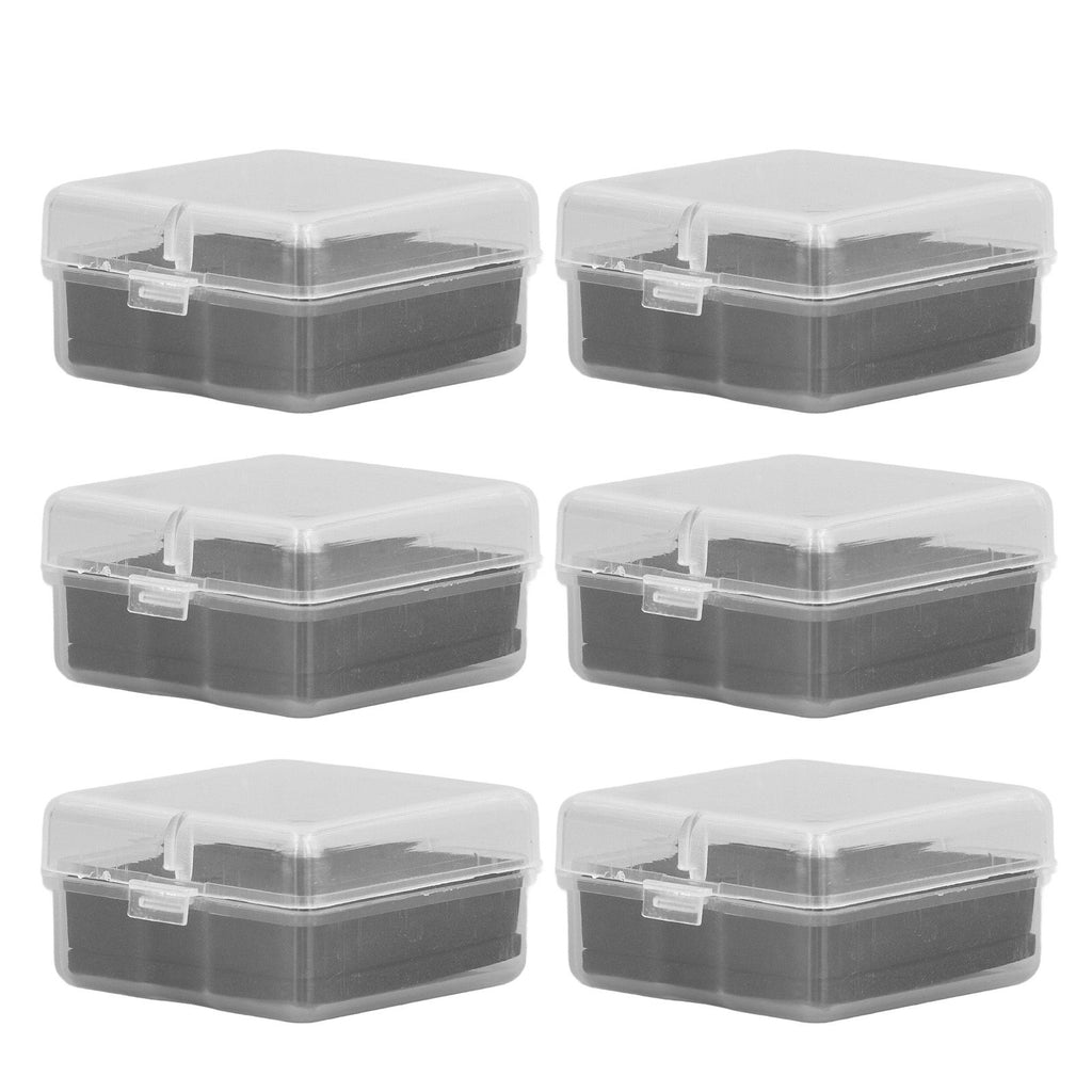 10PCS 4x4x2cm Lamp Holder Storage Box Portable Jewelry Storage Box Small Parts Medicine Storage Container