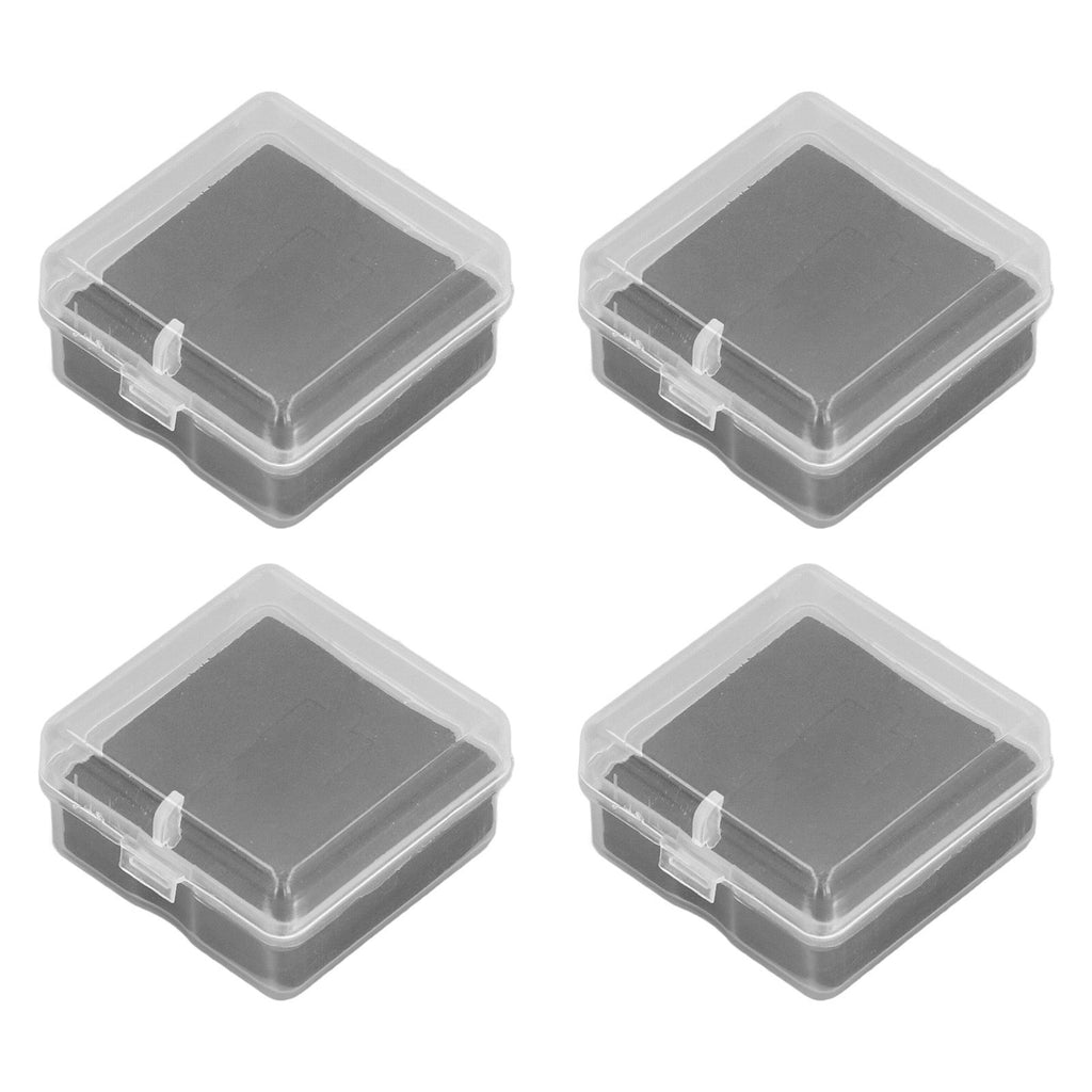 10PCS 4x4x2cm Lamp Holder Storage Box Portable Jewelry Storage Box Small Parts Medicine Storage Container