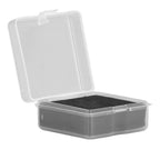 10PCS 4x4x2cm Lamp Holder Storage Box Portable Jewelry Storage Box Small Parts Medicine Storage Container
