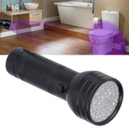 UV Flashlight 51 LED 395nm Waterproof Large Irradiation Range Excellent Performance Fluorescent Detection Supplies