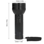 UV Flashlight 51 LED 395nm Waterproof Large Irradiation Range Excellent Performance Fluorescent Detection Supplies