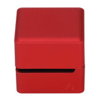 Velvet Ring Box LED Light Eco Friendly Safe Poisonless Elegant Design Romantic Ambience Engagement Ring BoxRed