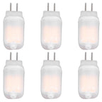 6pcs G4 LED Bulb 12V 360° Luminescence 360° Heat Dissipation Low Power Consumption General Standard Interface Bulbs 3WWarm White