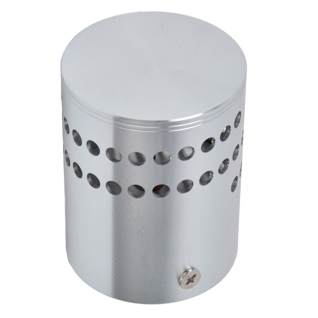 LED Aluminum Spiral Hole Wall Light Corrosion Resistance 3W Dimmable Spiral Lamp for Porch Living RoomPurple