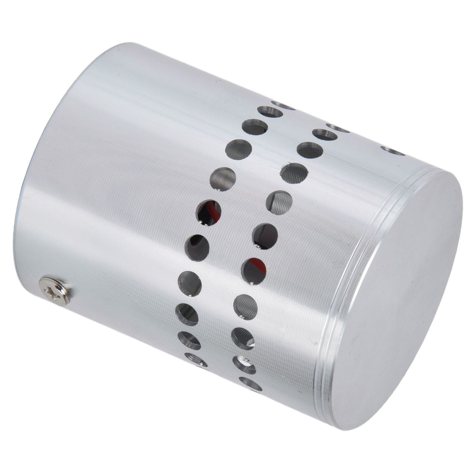 LED Aluminum Spiral Hole Wall Light Corrosion Resistance 3W Dimmable Spiral Lamp for Porch Living RoomGreen