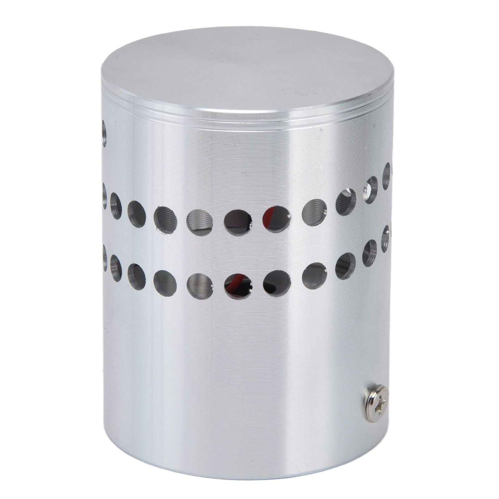 LED Aluminum Spiral Hole Wall Light Corrosion Resistance 3W Dimmable Spiral Lamp for Porch Living RoomGreen