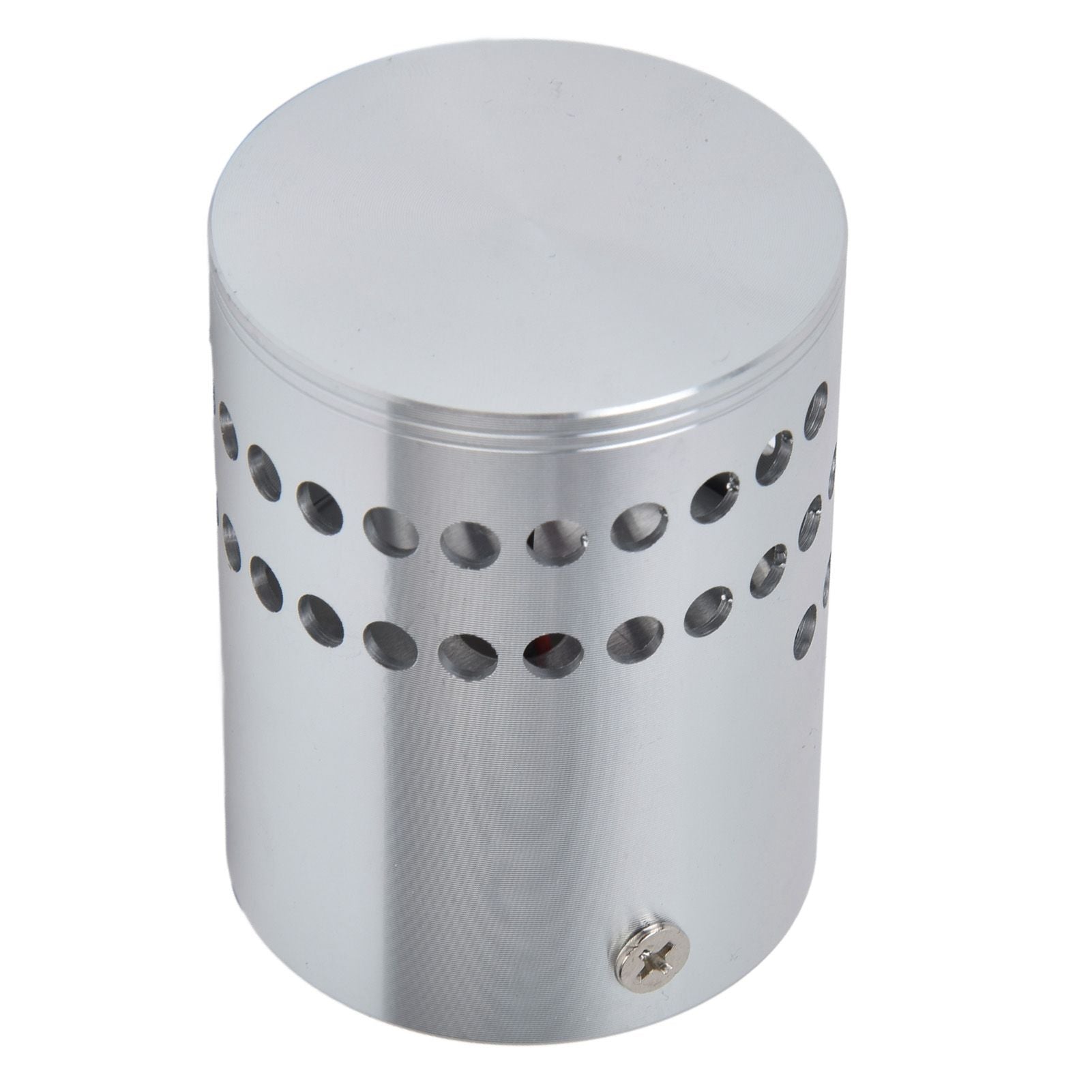 LED Aluminum Spiral Hole Wall Light Corrosion Resistance 3W Dimmable Spiral Lamp for Porch Living RoomGreen