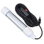 Fishing Light 126 LED IP68 Waterproof 1000lm Submersible Night Fish Finder Lamp 13W AC12‑36VWhite Light