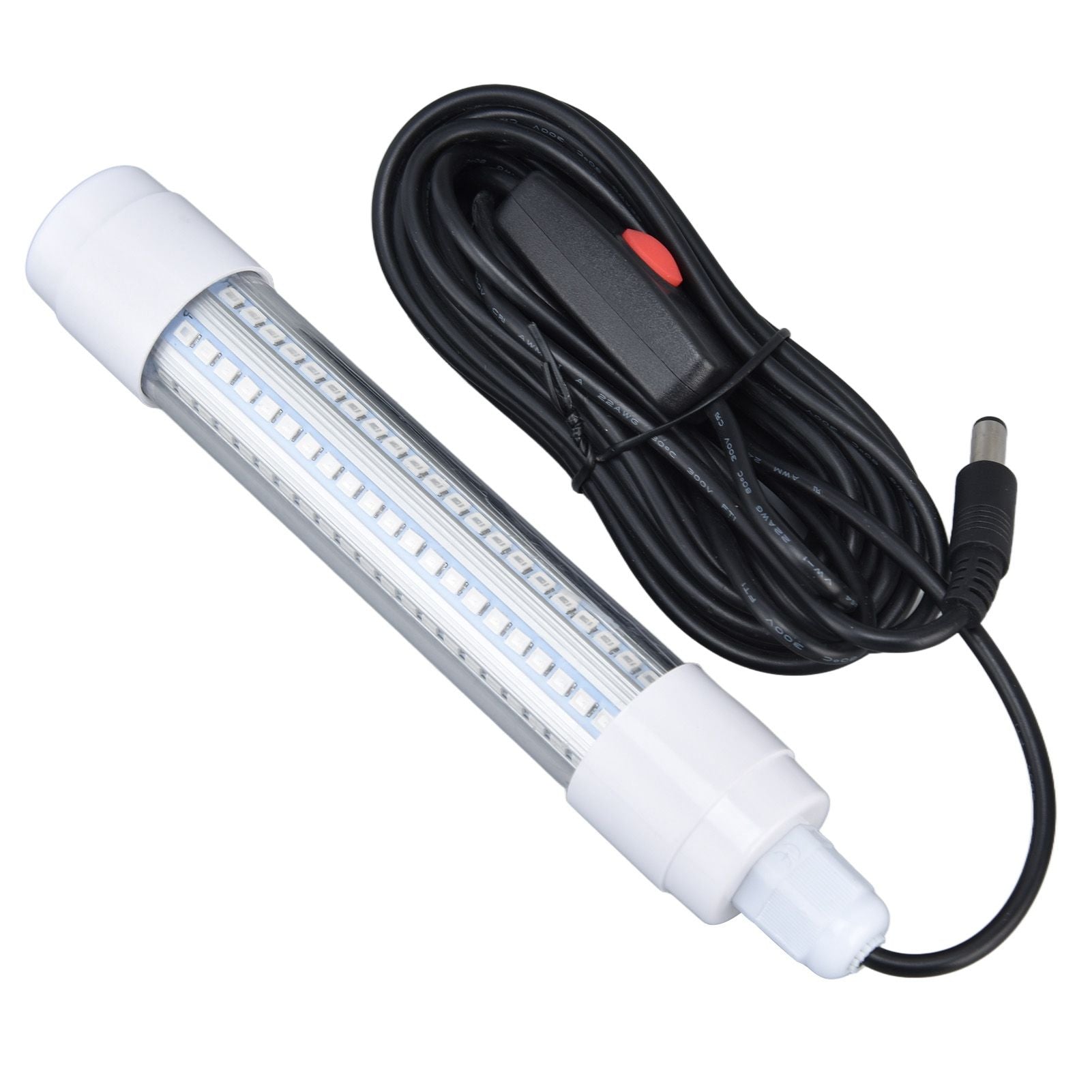 Fishing Light 126 LED IP68 Waterproof 1000lm Submersible Night Fish Finder Lamp 13W AC12‑36VWhite Light