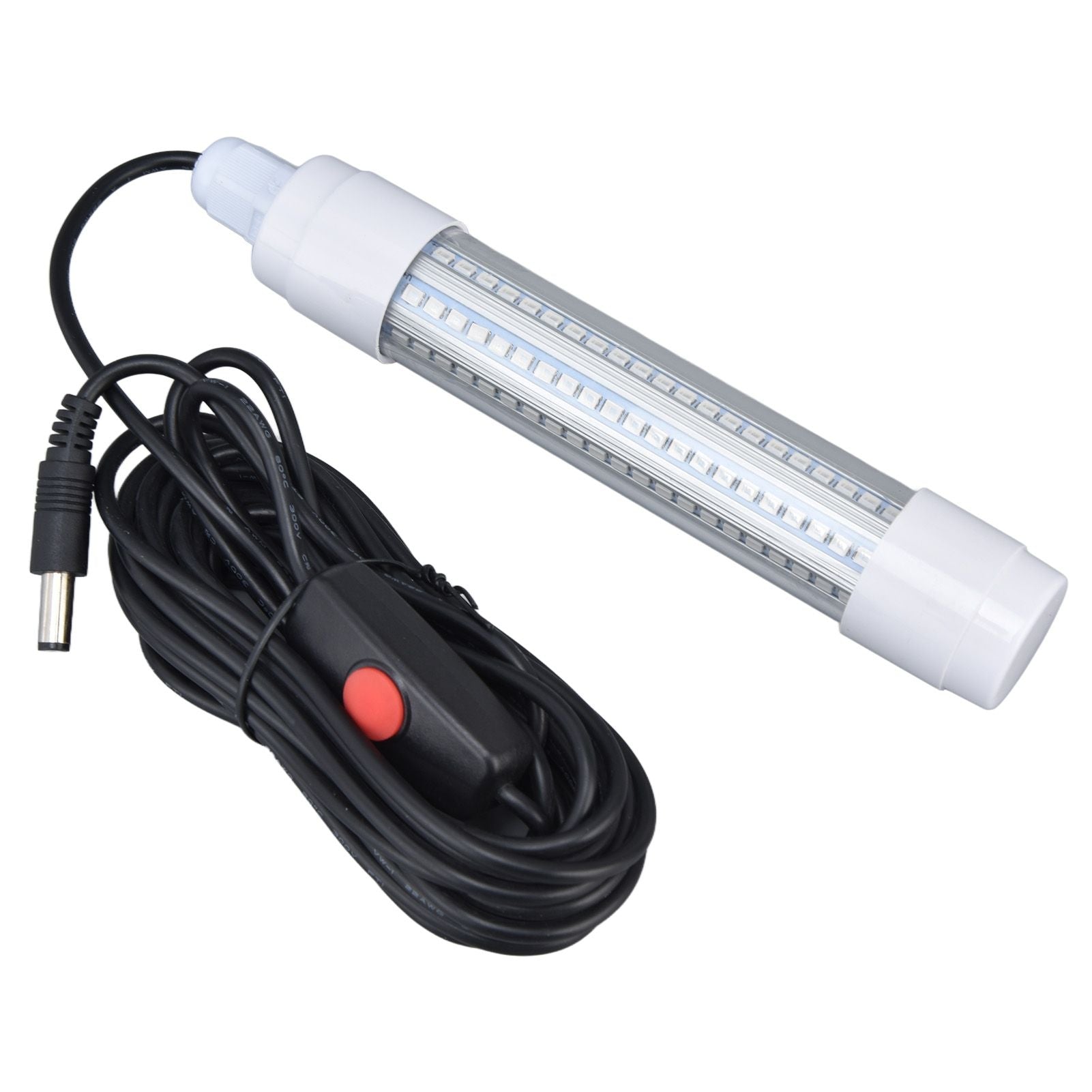 Fishing Light 126 LED IP68 Waterproof 1000lm Submersible Night Fish Finder Lamp 13W AC12‑36VWarm Light