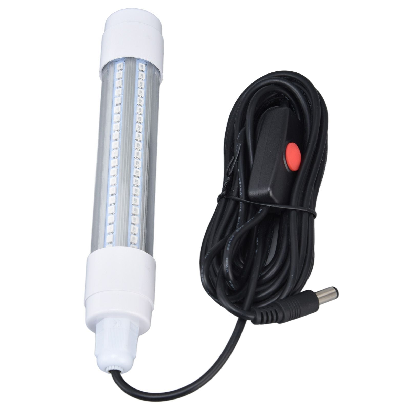 Fishing Light 126 LED IP68 Waterproof 1000lm Submersible Night Fish Finder Lamp 13W AC12‑36VBlue Light