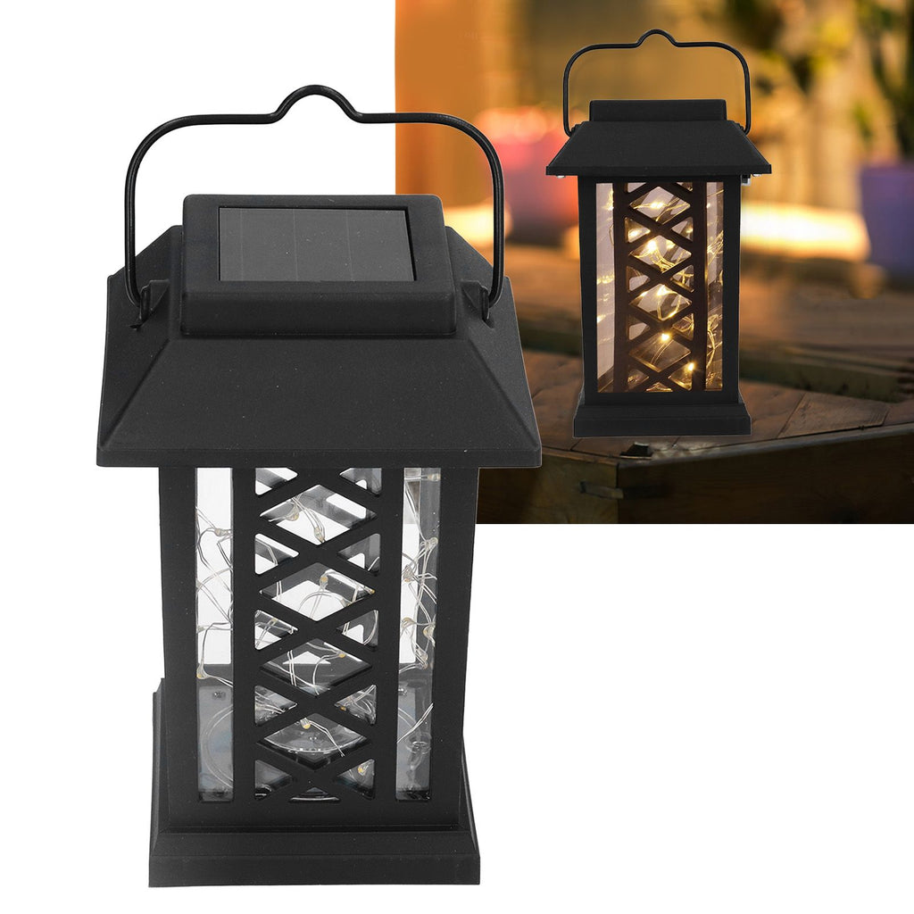 Outdoor Garden Chandeliers String Lights Lanterns Landscape Decorative Garden Chandelier Solar Powered Lawn Lights