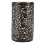 Lamp Shade Hollow Carving Metal Cylindrical Circular Pattern E27 E26 Detachable Decorative Nightstand Table Lamp Shade