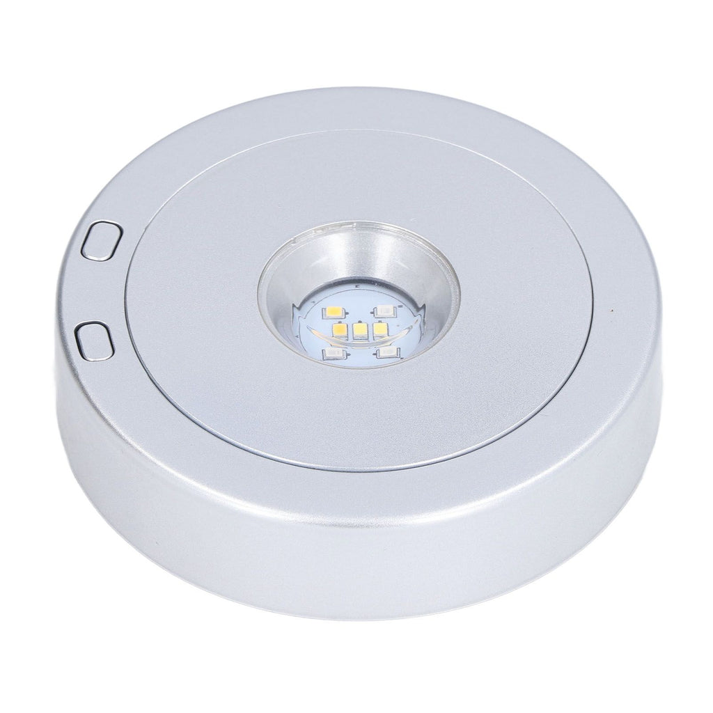 LED Display Base USB RGB Colorful Light Rotating Crystal Display Base Stand for Bottle Jewellery Handicraft