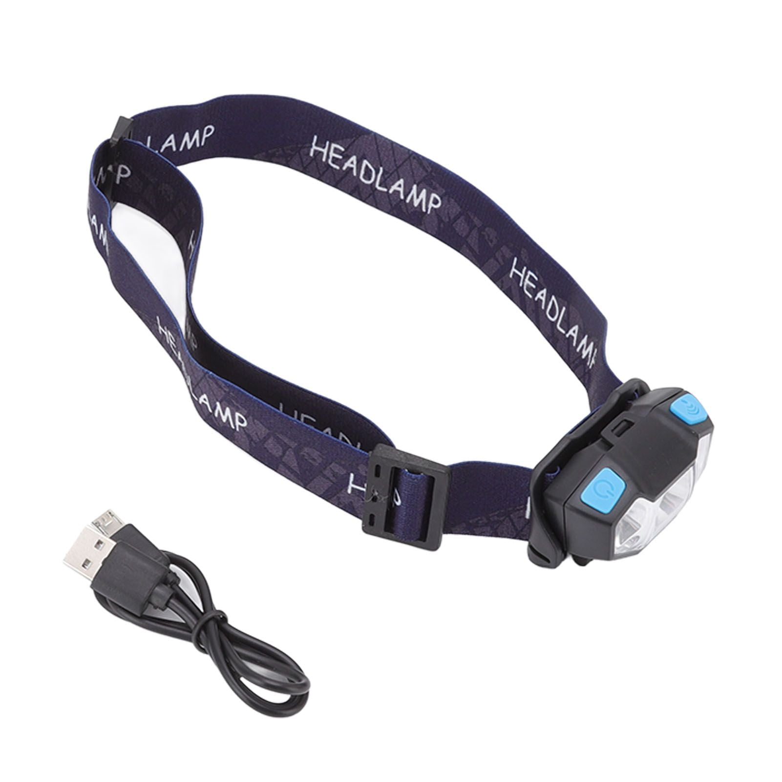 LED Headlamp 5 Level Lighting Modes USB Charging Lightweight Sensor Headlight LED Head Light for Outdoor Camping