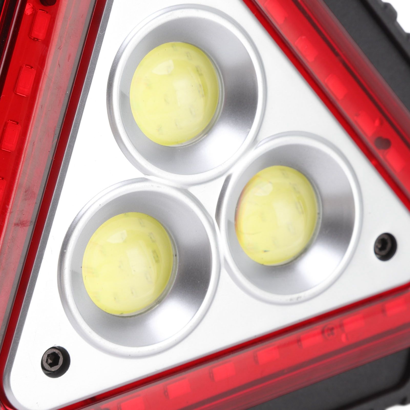 COB Work Light Triangle Multifunctional Warning Red Floodlight USB Charging Car Repairing Floodlight for Car Emergency
