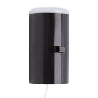 Electric Vacuum Pump USB Charging Inflatable Pump with 4 Lighting Gear for Outdoor Camping Black
