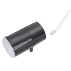 Electric Vacuum Pump USB Charging Inflatable Pump with 4 Lighting Gear for Outdoor Camping Black