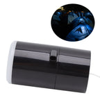Electric Vacuum Pump USB Charging Inflatable Pump with 4 Lighting Gear for Outdoor Camping Black