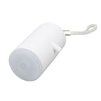 Electric Vacuum Pump USB Charging Inflatable Pump with 4 Lighting Gear for Outdoor Camping White