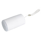 Electric Vacuum Pump USB Charging Inflatable Pump with 4 Lighting Gear for Outdoor Camping White