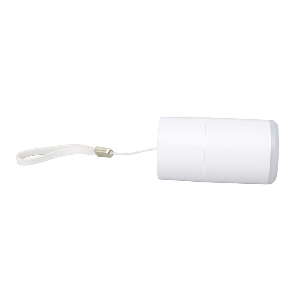 Electric Vacuum Pump USB Charging Inflatable Pump with 4 Lighting Gear for Outdoor Camping White
