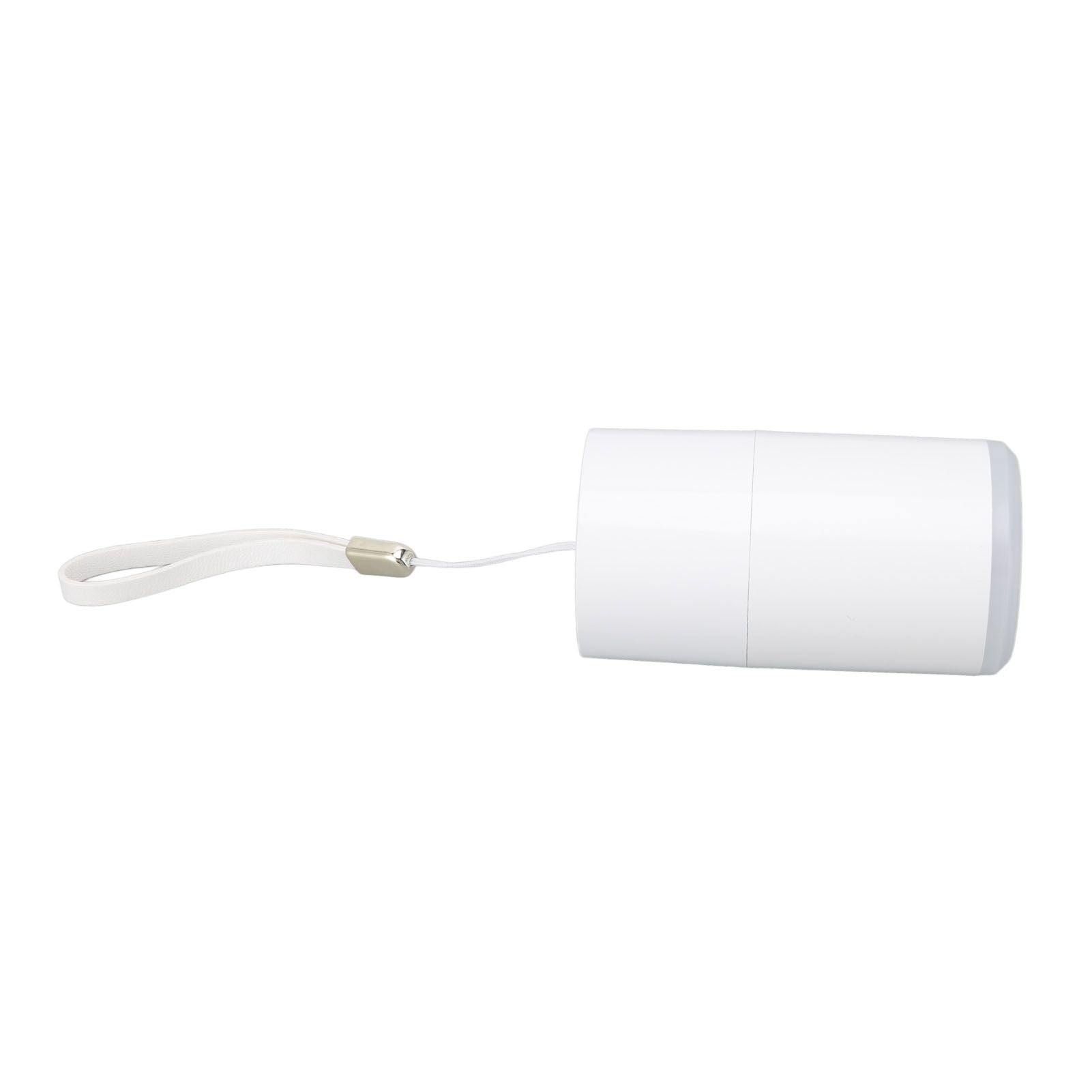 Electric Vacuum Pump USB Charging Inflatable Pump with 4 Lighting Gear for Outdoor Camping White