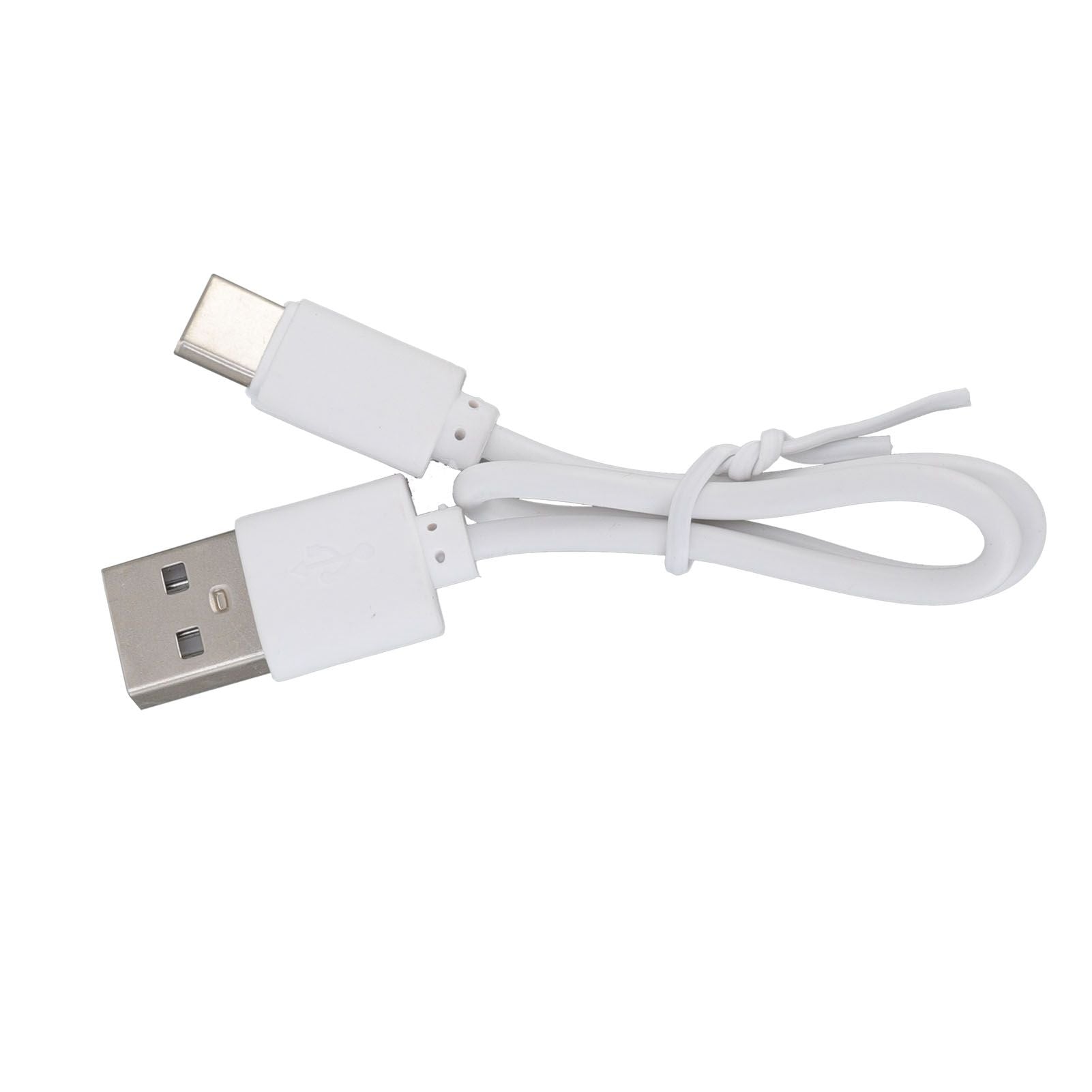 Electric Vacuum Pump USB Charging Inflatable Pump with 4 Lighting Gear for Outdoor Camping White