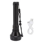 SST40 Powerful Flashlight Three Light Modes Long Range Torch Emergency Flashlight for Outdoor Adventure Camping Hiking