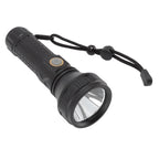 Flashlight Aluminum Alloy 8000lm Three Light Modes Waterproof Flashlight for Household Emergency Camping Hiking Traveling