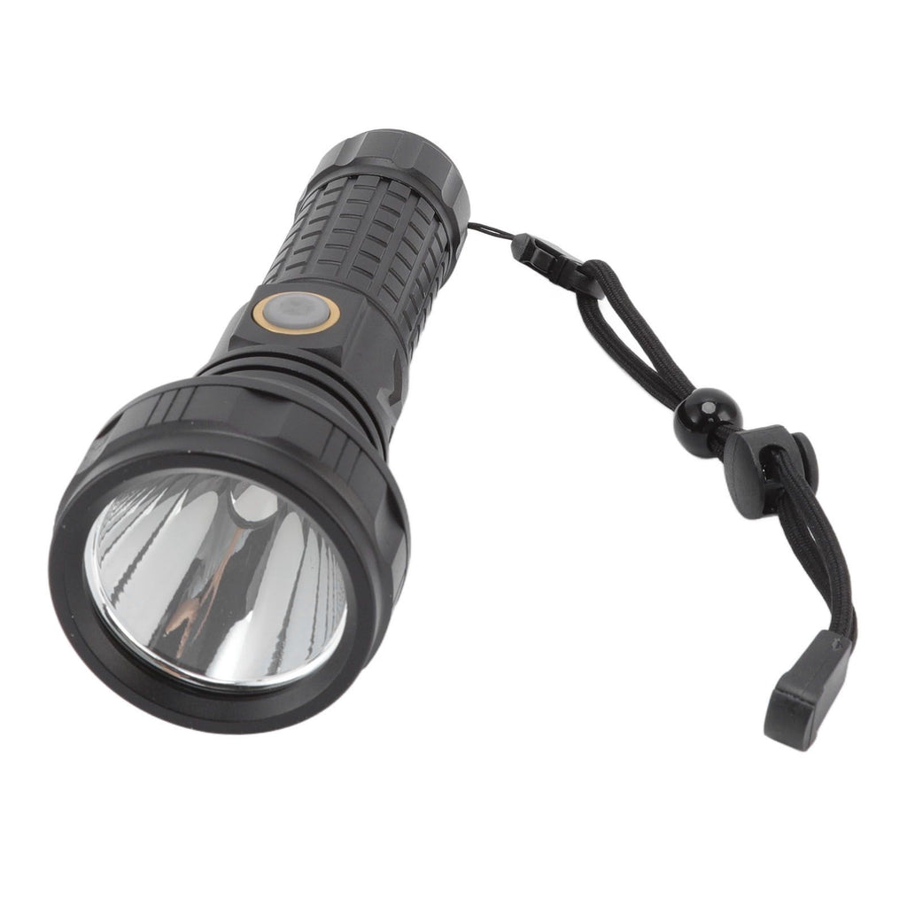 Flashlight Aluminum Alloy 8000lm Three Light Modes Waterproof Flashlight for Household Emergency Camping Hiking Traveling
