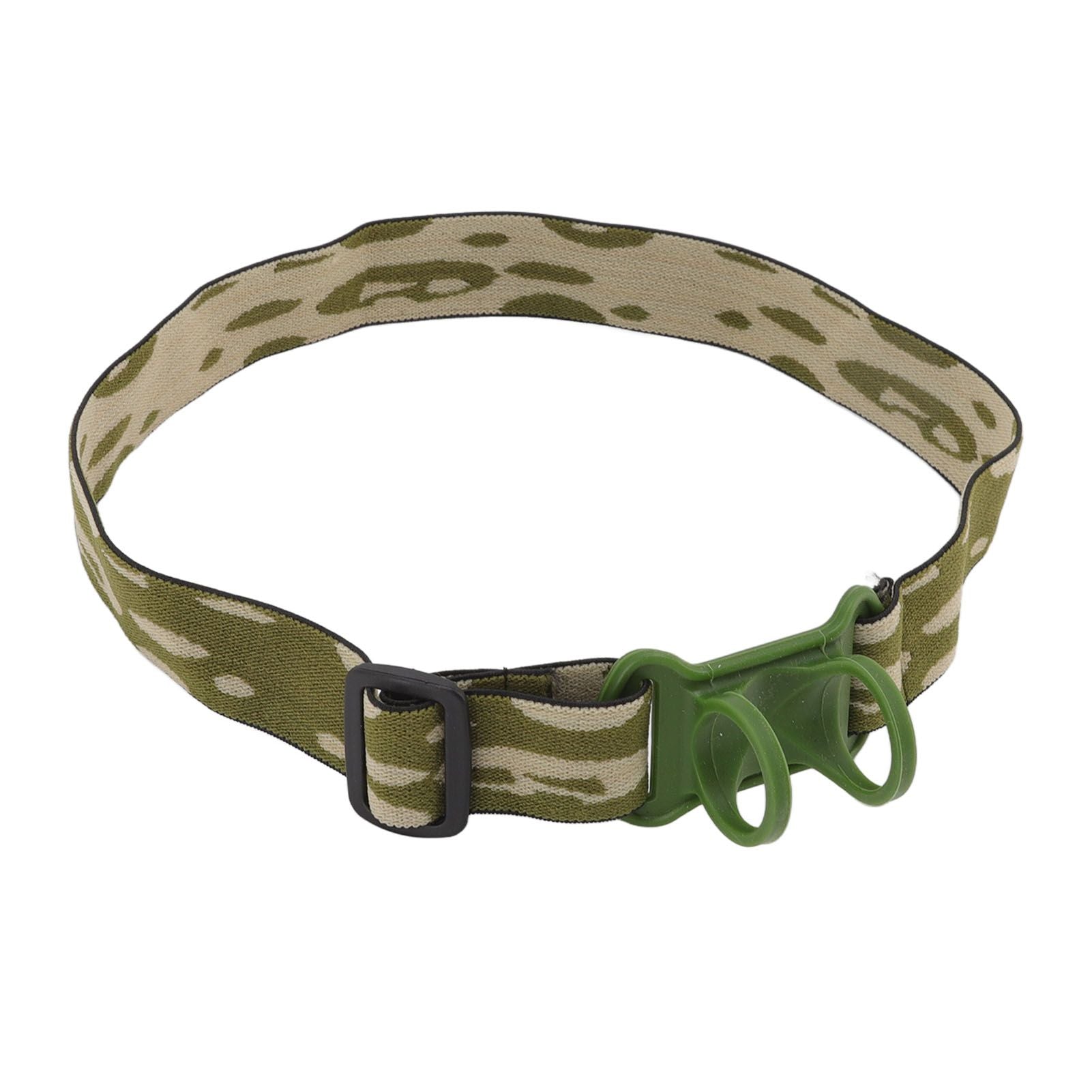 Elastic Headlamp Strap Adjustable Headlight Band Outdoor Riding Headlight Belt for 22 to 32mm Diameter Torches