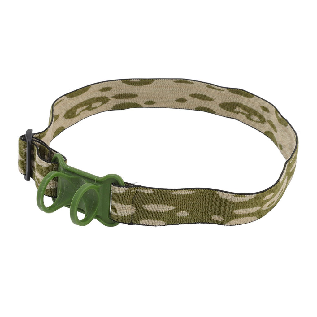 Elastic Headlamp Strap Adjustable Headlight Band Outdoor Riding Headlight Belt for 22 to 32mm Diameter Torches