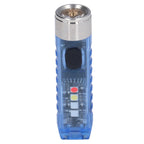 Keychain Flashlight 10 Lighting Modes 5LED TYPE C Fast Charging IP65 Waterproof Portable Keychain Light with Magnetic Base Blue