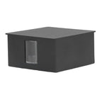 Beam Wall Light Quadrate Design Retro Warm Light 3W Unilateral Lighting LED Wall Lamp AC85 to 265V for Hotel Black Shell