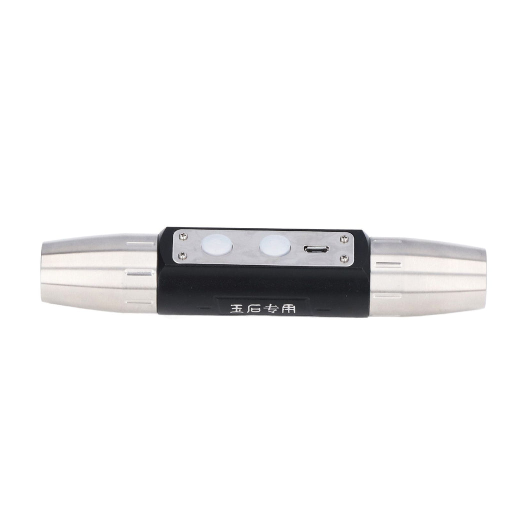 Identification Flashlight Super Bright USB Rechargeable Quad LEDs Portable Jade Jewelry Appraisal Light