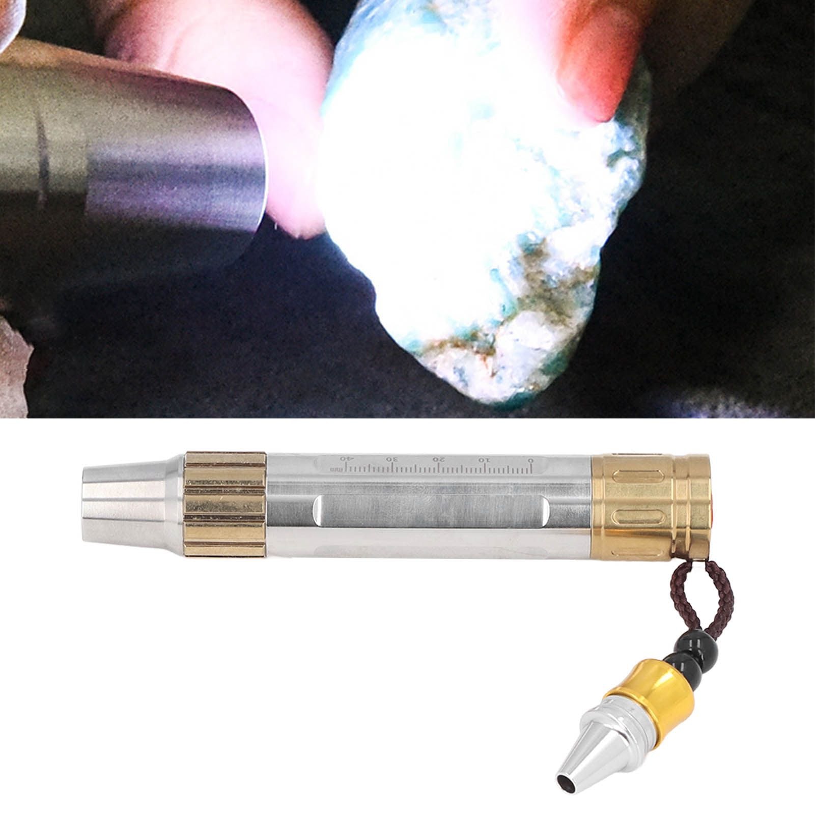 Jewelry Identification Flashlight Portable Gemstone Jade Jewelry Identification Torch Mini LED Flashlight White Light