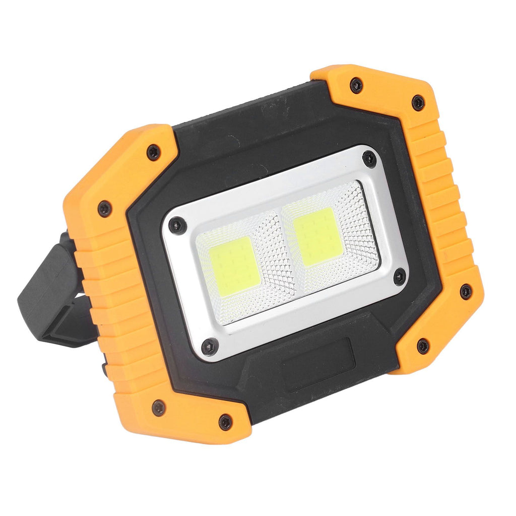 COB Work Light USB Rechargeable IP66 Waterproof Portable Work Light with Rotating Bracket for Car Maintenance Camping